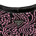 Maglia Jacquard Cleo Shoulder Bag Black Rosa