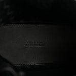 Nappa Intrecciato Small Andiamo Shoulder Bag Black