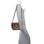 Monogram Small Bree Tote Red
