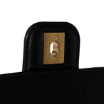 Lambskin Quilted Casino Chips Small Flap Black