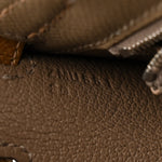 Epsom Tri-Color Kelly Sellier 25 Etoupe Alezan Biscuit