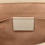 GG Supreme Monogram Flora Web Small Ophidia Chain Shoulder Bag White