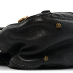 Calfskin Paddington Small Shoulder Bag Black