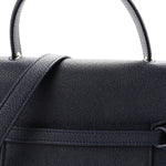 Grained Calfskin Micro Belt Bag Midnight