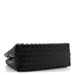 Nappa Intrecciato Small East West Andiamo Shoulder Bag Black