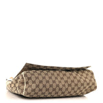 GG Monogram Medium Flap Messenger Bag Beige