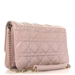 Pearly Lambskin Cannage Miss Dior Promenade Pouch Lotus