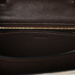 Lizard Small Classic Box Flap Bag Natural