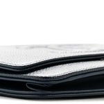 Caviar Timeless CC Wallet on Chain WOC Navy Blue