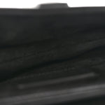 Grained Calfskin Mini Saddle Bag Black