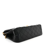 Aged Calfskin Quilted 2.55 Reissue 227 Flap Black