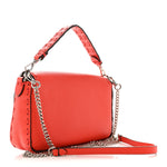 Cuoio Roma Sellerissima Nappa Sintetica Tape Stitch Mini Baguette Lava