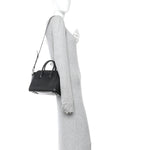 Sugar Goatskin Mini Antigona Black
