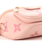 Empreinte Monogram Giant Mini Bumbag Gradient Pink