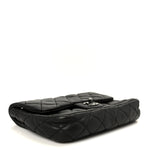 Caviar Quilted Medium Now and Forever Flap Black