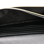 Microguccissima Crossbody Wallet Black