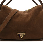 Camoscio Darling Shoulder Bag Cocoa Brown