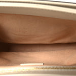 GG Supreme Monogram Horsebit 1955 Shoulder Bag Beige Mystic White