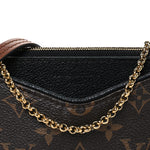 Monogram Pallas Clutch Black