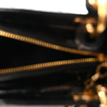Patent Cannage Medium Lady Dior Black