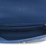 Caviar Quilted My Everything Small Flap Blue