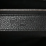 Calfskin Le Dix Soft Cabas M Shoulder Bag Black