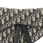 Oblique Saddle Bag Blue