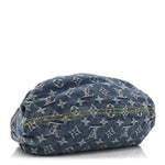 Monogram Denim Pleaty  Blue