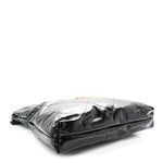 Shiny Calfskin Quilted Chanel 22 Black