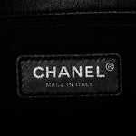 Lambskin Quilted Medium Boy Flap Black