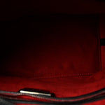 Grained Calfskin Spike Small Eloise Tote Black