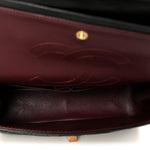 Aged Calfskin Quilted 2.55 Reissue 225 Flap Black