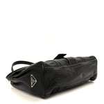 Calf Pocket Shoulder Bag Black