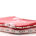 Monogram Giant Double Zip Pochette Rouge