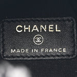 Denim Quilted Mood Mini Bucket With Chain Black Multicolor