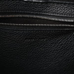 Supple Grained Calfskin Small Big Bag Black