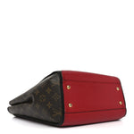 Calfskin Monogram Kimono Tote Cherry