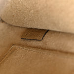Drummed Calfskin Nano Luggage Dune