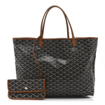 Goyardine Saint Louis GM Black Gold