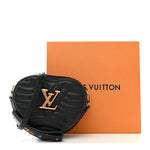 Calfskin New Wave Heart Bag Black