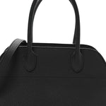 Grained Calfskin Soft Margaux 10 Bag Black