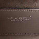 Caviar Quilted Mini Chanel 25 Handbag Dark Grey
