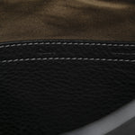 Calfskin Medium Marcie Round Crossbody Bag Black