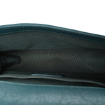 Caviar Quilted Medium Boy Flap Dark Green