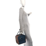 Veau Ecorce Haute Maroquinerie Milaris Blue Marine Vison