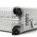 X RIMOWA Aluminum Gradient Cabin Luggage Silver