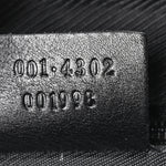 GG Canvas Monogram Shoulder Bag Black