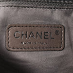 Crinkled Coated Canvas Le Marais Hobo Black