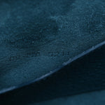 Grained Calfskin Medium Bobby Flap Steel Blue