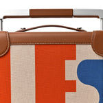 Canvas Taurillon Regate RMS Rolling Trolley Luggage Multicolor